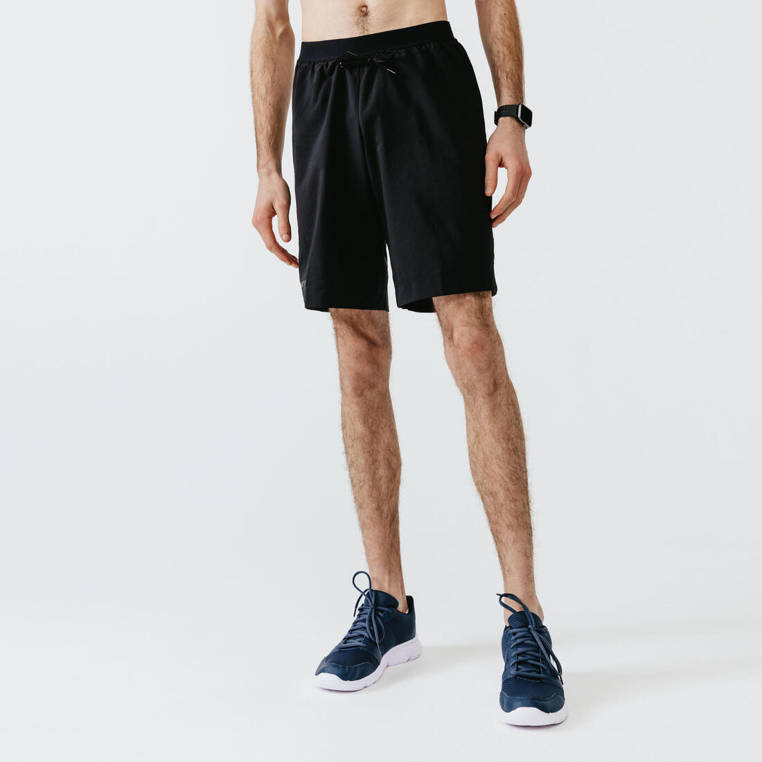 Short de Running 2 en 1 para Hombre - Kalenji - Dry+ - Negro - Bóxer Integrado
