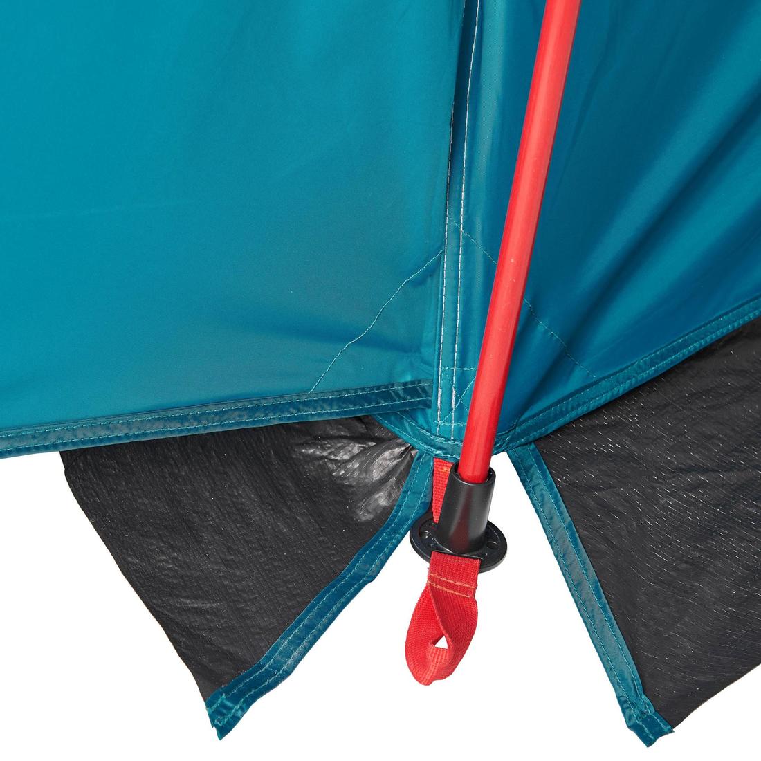 Casa de campaña con varillas de 2 habitaciones para 5 personas Arpenaz 5.2 F&B