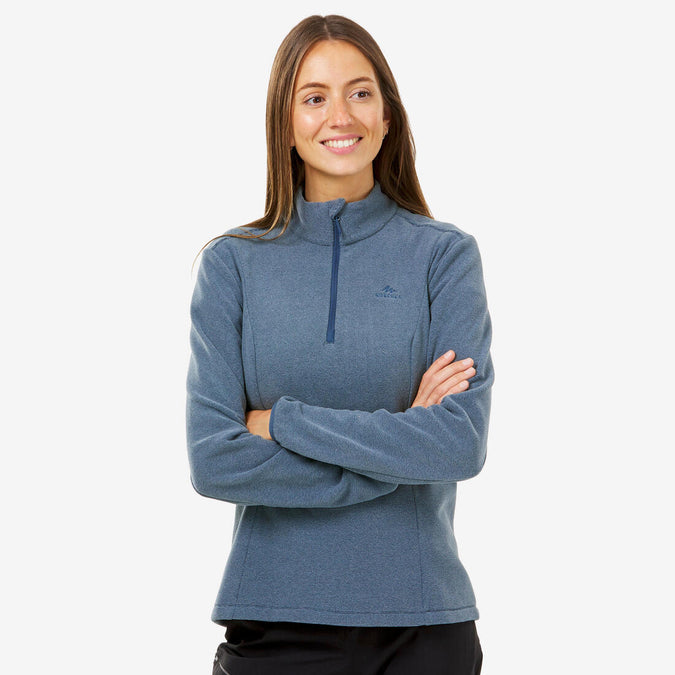 Sudadera de tejido polar para senderismo - MH100 - mujer, photo 8 of 7