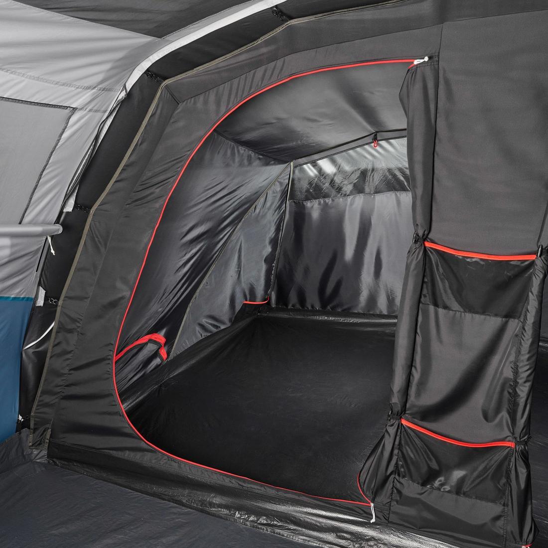 Casa de campaña con varillas de 2 habitaciones para 5 personas Arpenaz 5.2 F&B