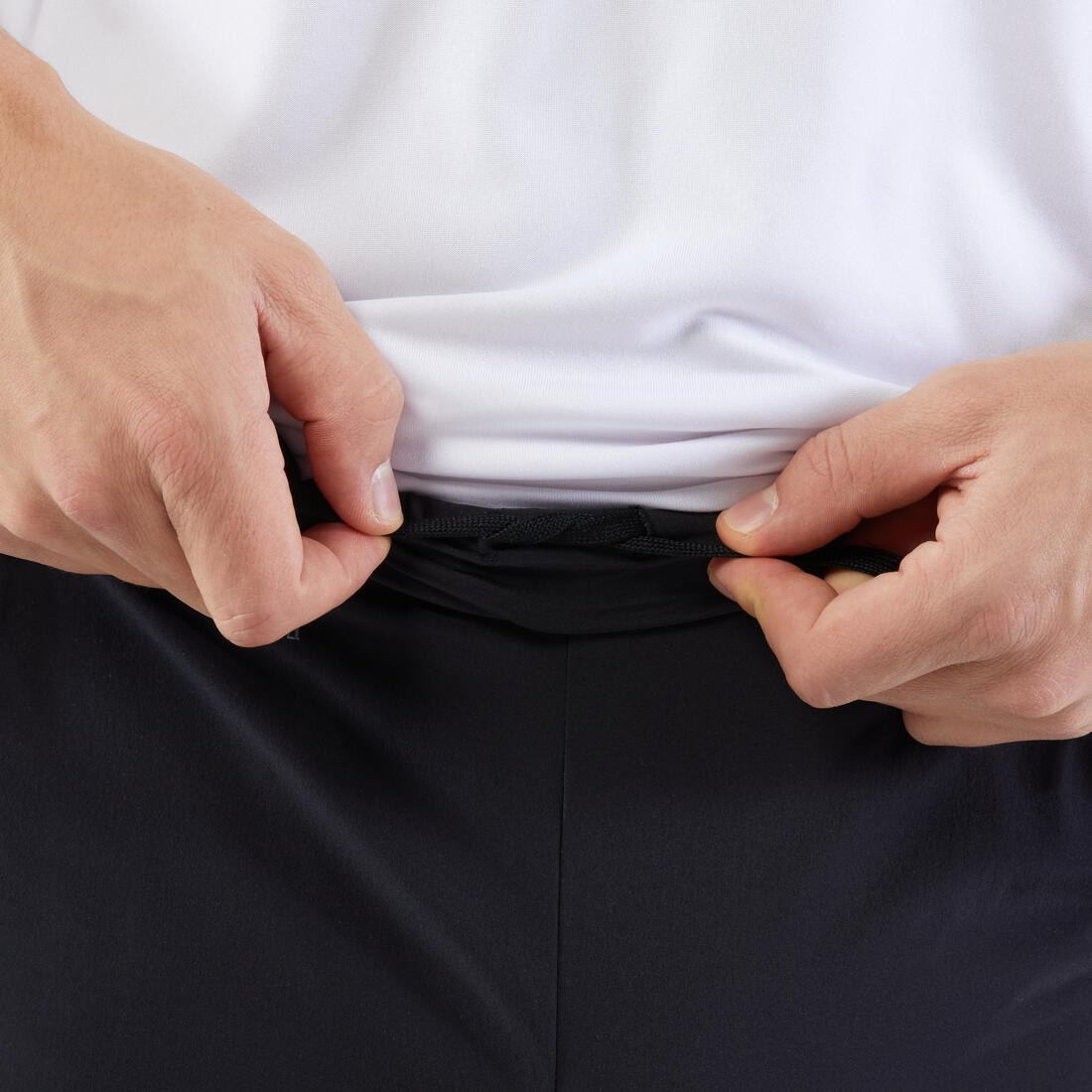 PANTALÓN DE TENIS HOMBRE TPA 500 NEGRO