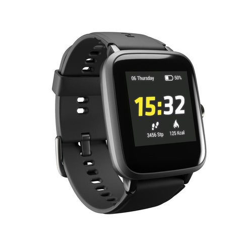 Reloj inteligente multideporte cardio - CW700 HR negro