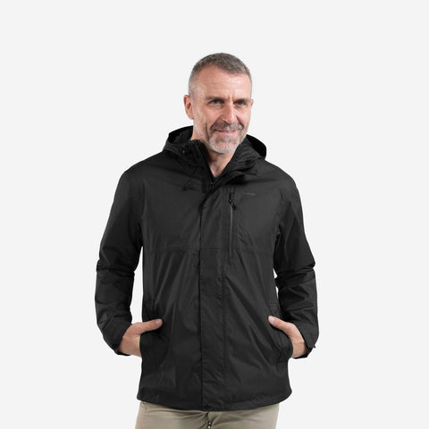 





Chamarra impermeable beige y de senderismo para hombre NH500