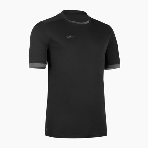 





Playera de manga corta de rugby Hombre - R100 negro gris