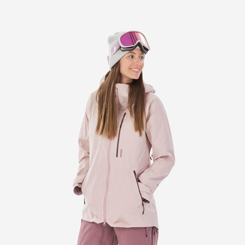 





Chamarra de esquí rosa de mujer FR 500