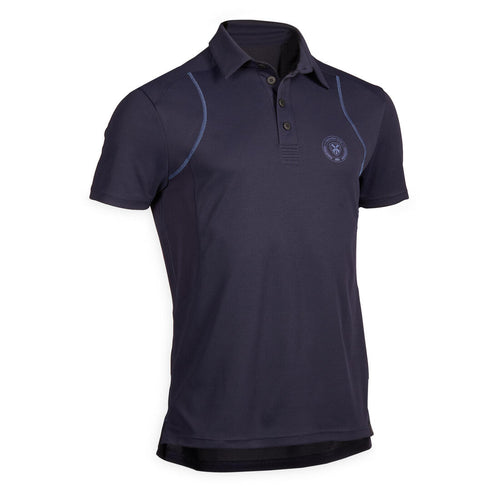 





Polo equitación fouganza 500 MESH hombre azul marino manga corta