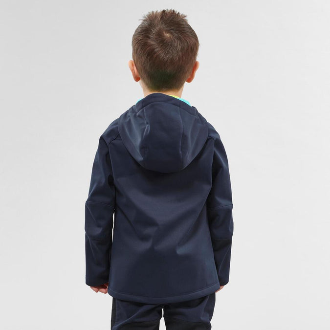 





Chamarra Softshell de montaña y trekking para niños 2-6 años Quecha MH550 Azul, photo 3 of 5