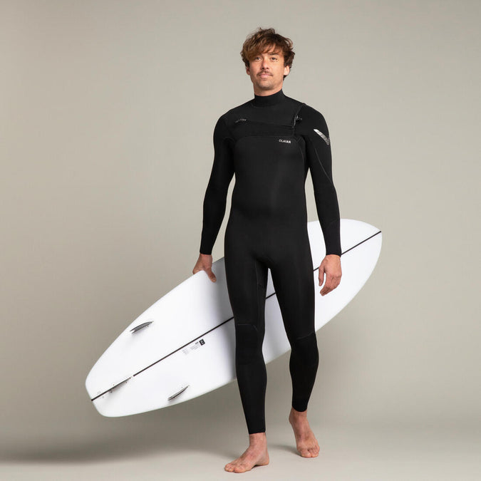 





Traje de surf de neopreno de 4/3 mm negro para hombre 900, photo 1 of 13