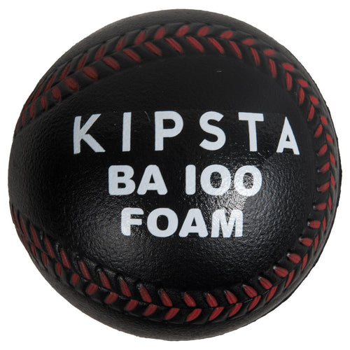 





Pelota de beisbol de espuma BA 100 foam negro y rojo