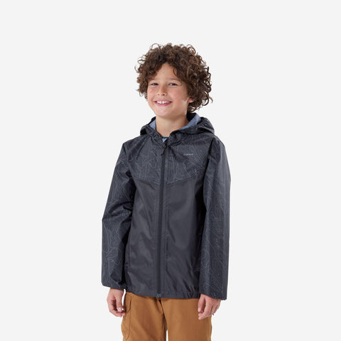 





Chamarra impermeable de senderismo verde para niños de 7-15 años MH150