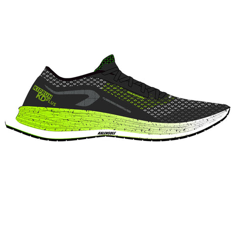 





Tenis de Running para Hombre Dynamique Kiprun KD500 Negro Verde