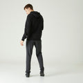 Pantalón jogger de fitness gris oscuro para hombre 100