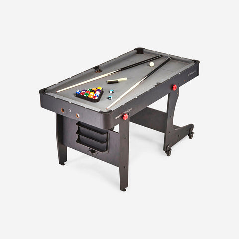 





Mesa de billar plegable americana - BT 500 US tapete gris