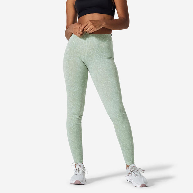 





Leggings Fitness Fit+ 500 Mujer Verde Claro Estampado Slim, photo 1 of 4