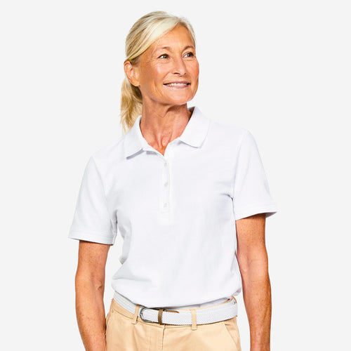 





Polo de golf de manga corta para mujer MW500