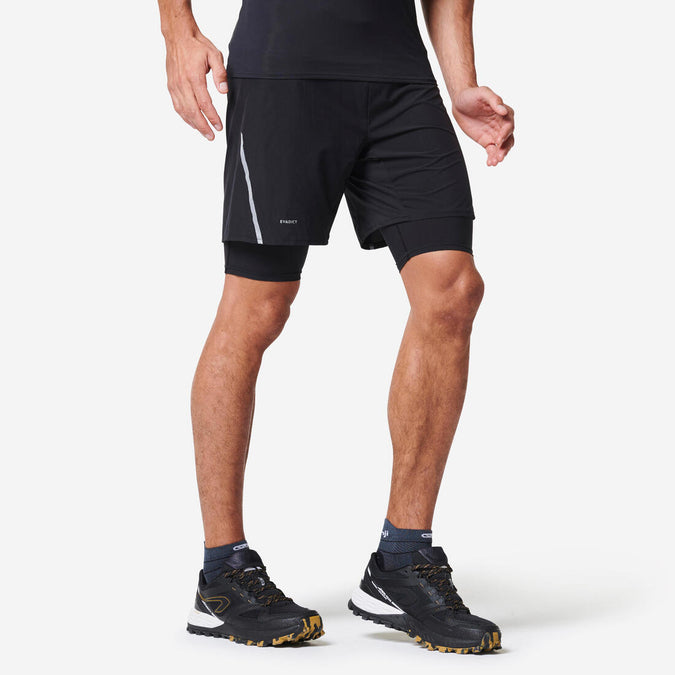 





SHORT CON MALLAS PARA TRAIL RUNNING PARA HOMBRE - CONFORT - NEGRO, photo 1 of 14