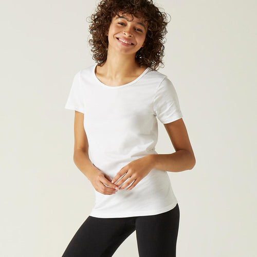 





Playera Fitness 100 Mujer Blanco