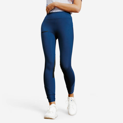 





Leggings Equitación 100 Mujer Azul Turquesa Ligeros