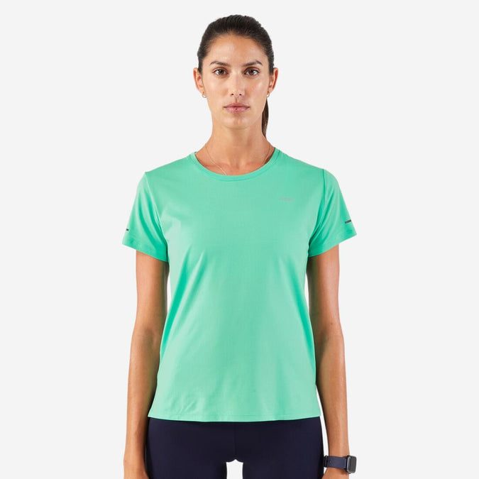 





Playera de running transpirable malva para mujer Kiprun Run 500 Dry, photo 1 of 6