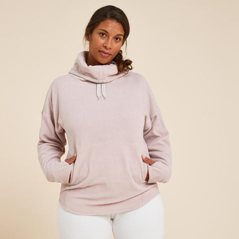 





Sudadera Tejido Polar Relajación Yoga Mujer Rosa Jaspeado