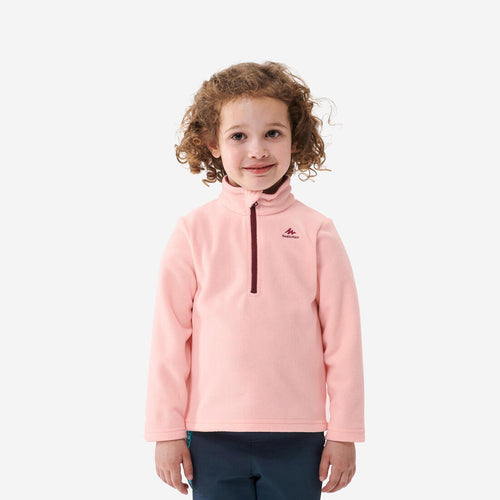 





Sudadera de senderismo de tejido polar morada para niños 2-6 años MH100