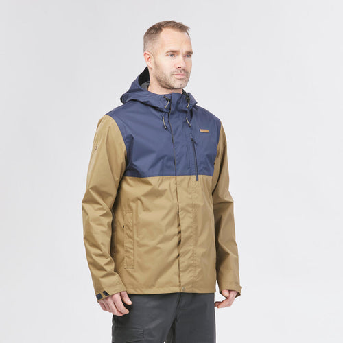 





Chamarra impermeable beige y de senderismo para hombre NH500