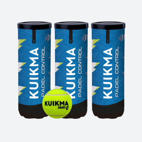 





Paquete de 3 pelotas de pádel presurizadas Kuikma Control