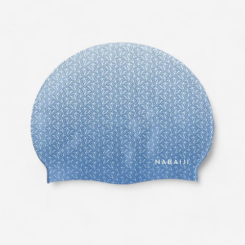 





Gorro de natación de silicón gris con estampado Print GEO