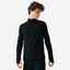 





Playera cierre cálida manga larga running Hombre KIPRUN Run 100 Warm negro