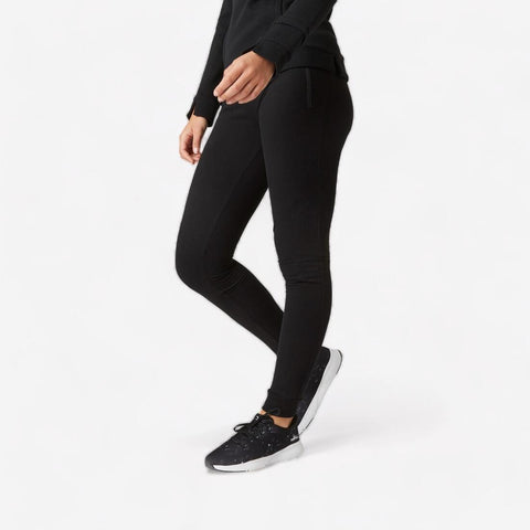 





Pantalón Jogger Fitness 520 Mujer Negro Slim