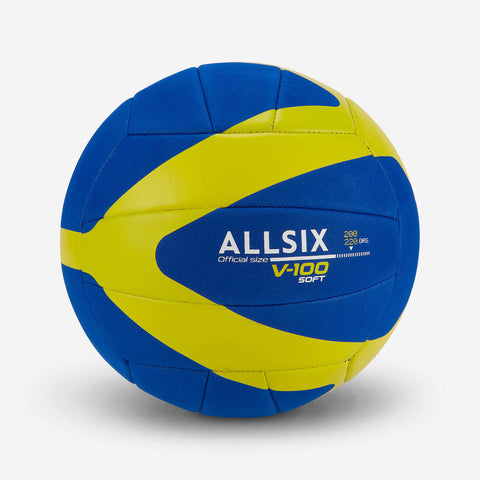 





BALÓN DE VOLEIBOL V100 SOFT 200-220 G AZUL/AMARILLO PARA NIÑOS 6-9 AÑOS