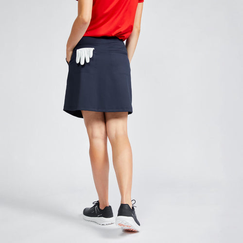 





Falda short de golf mujer - WW500 marino