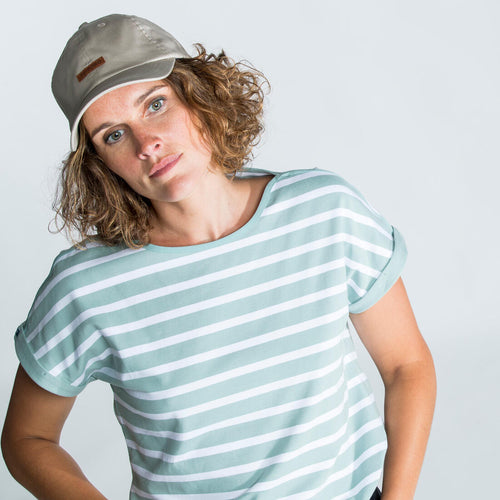 





Playera de marinera de manga corta para mujer - Vela Tribord Sailing 100