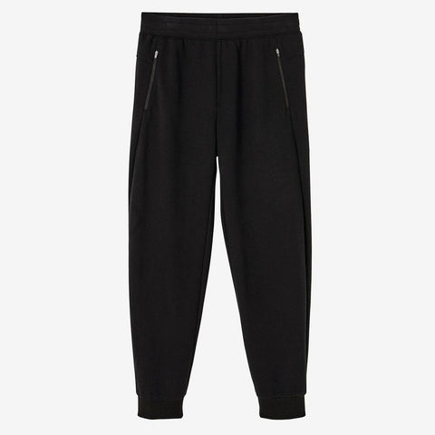 





Pantalón de fitness tipo jogger para hombre mayoritariamente algodón - Corte recto - 500 - Negro