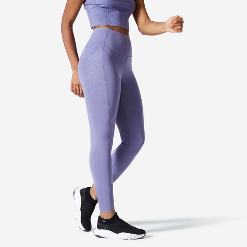 





Leggings de fitness moldeadores violeta neón para mujer 520