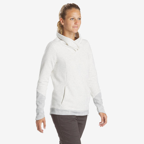 





Sudadera de senderismo blanca para mujer NH100