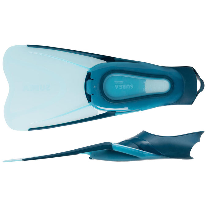 





Kit de buceo con aletas, máscara y tubo azul para adulto Snorkel SNK 500, photo 11 of 14