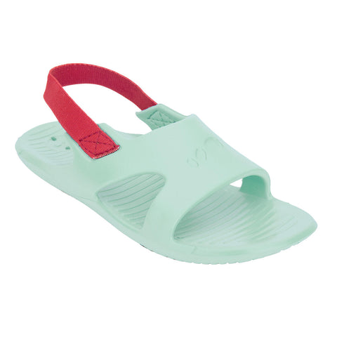 





Chanclas para alberca menta para niños Slap 100 Basic