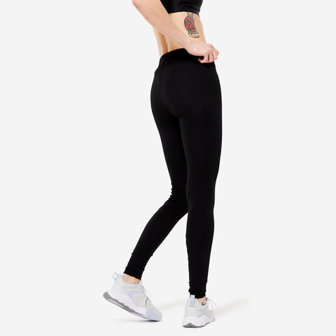 





Leggings de fitness de corte slim grises para mujer 500 Fit+