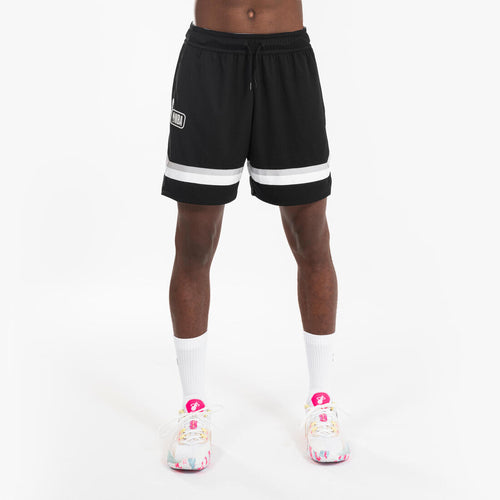 





Short de básquetbol negro para hombre y mujer SH 900 AD NBA