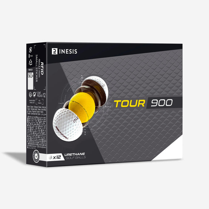 





Bolas de golf blancas Inesis Tour 900 (12), photo 1 of 8