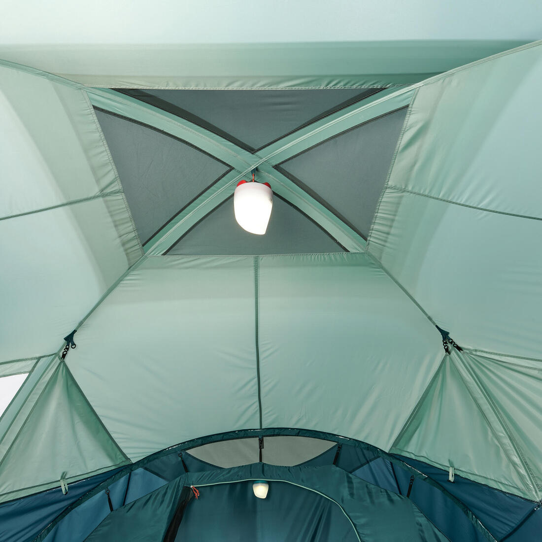 Casa de campaña con varillas - Arpenaz 6.3 - 6 Personas - 3 Habitaciones