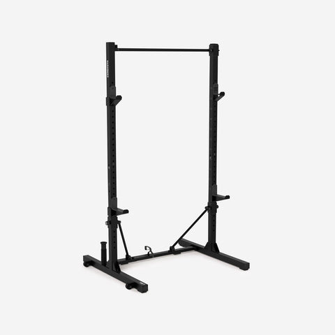 





Rack de musculación compacto plegable/retráctil sentadillas/tracción 500 Fold