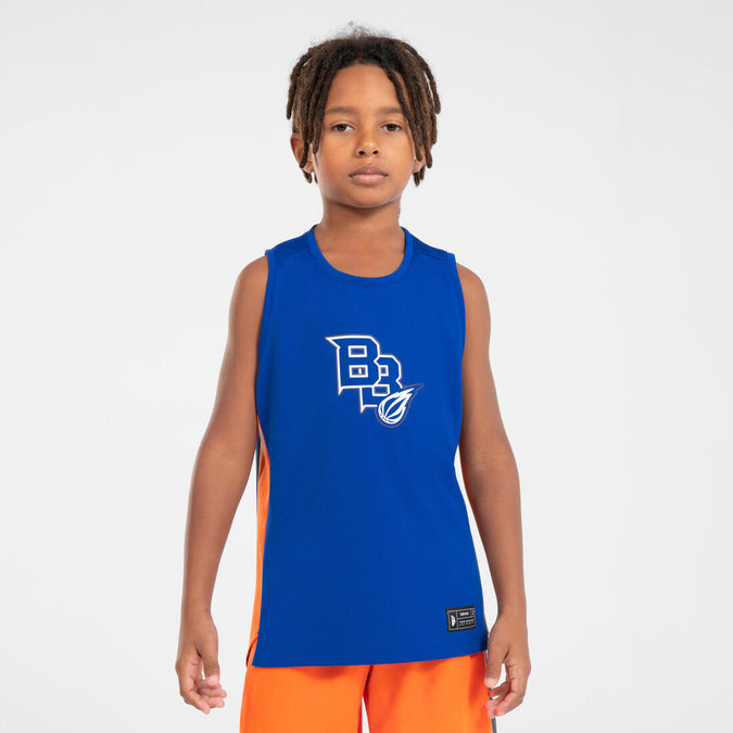 





PLAYERA DE BÁSQUETBOL SIN MANGAS NIÑO - T500 AZUL, photo 1 of 7