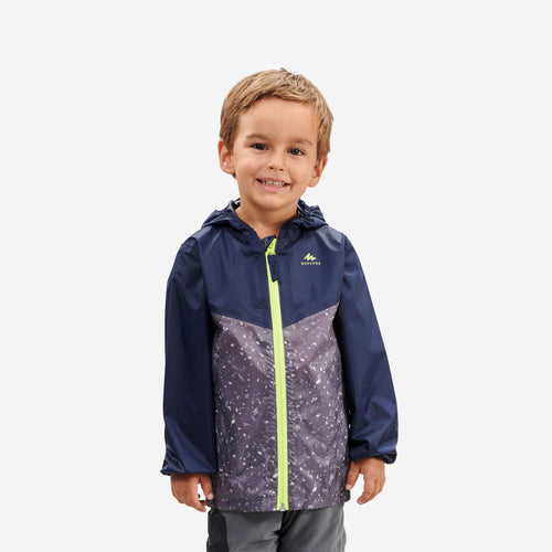 





Chamarra impermeable de senderismo niños - MH100 zip - 2-6 años