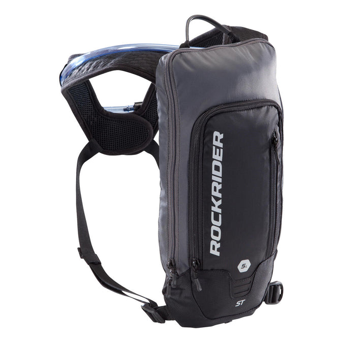 Mochila hidratacion BTT ST 500 3L negro Decathlon Uruguay