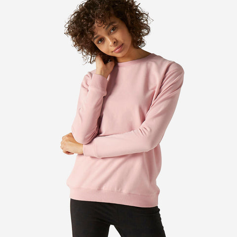 





Sudadera de fitness rosa para mujer 100