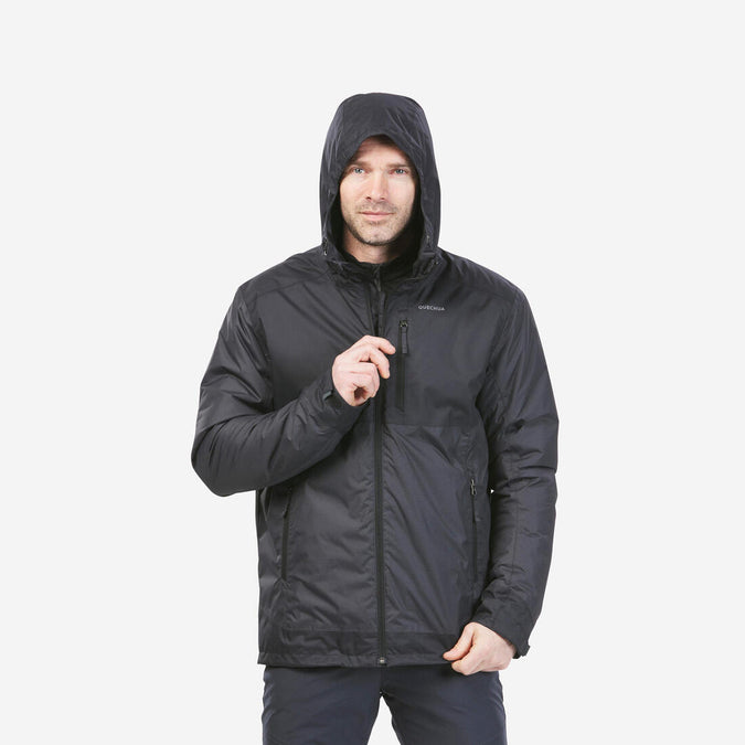 





Chamarra de tejido polar impermeable para senderismo para hombre SH500 -10 °C, photo 1 of 14