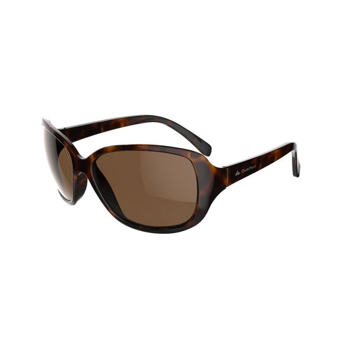 





Lentes de sol de senderismo para mujer MH 120 W café. Categoría 3