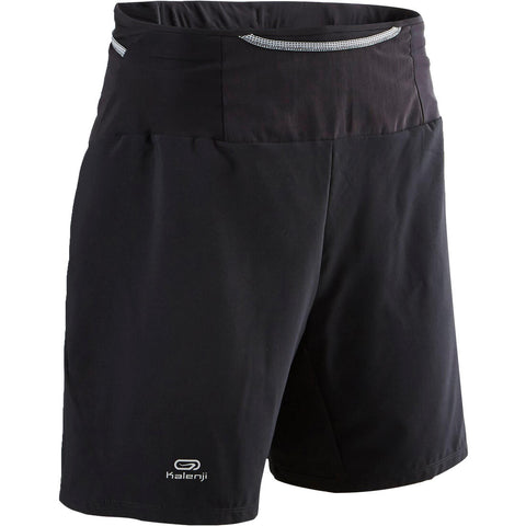 





Short para la carrera en montaña para hombre. Negro